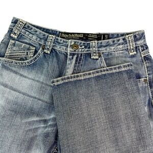 Rock & Roll Cowboy Tuf Cooper Performance Competition Jeans 31x32 Medium Wash